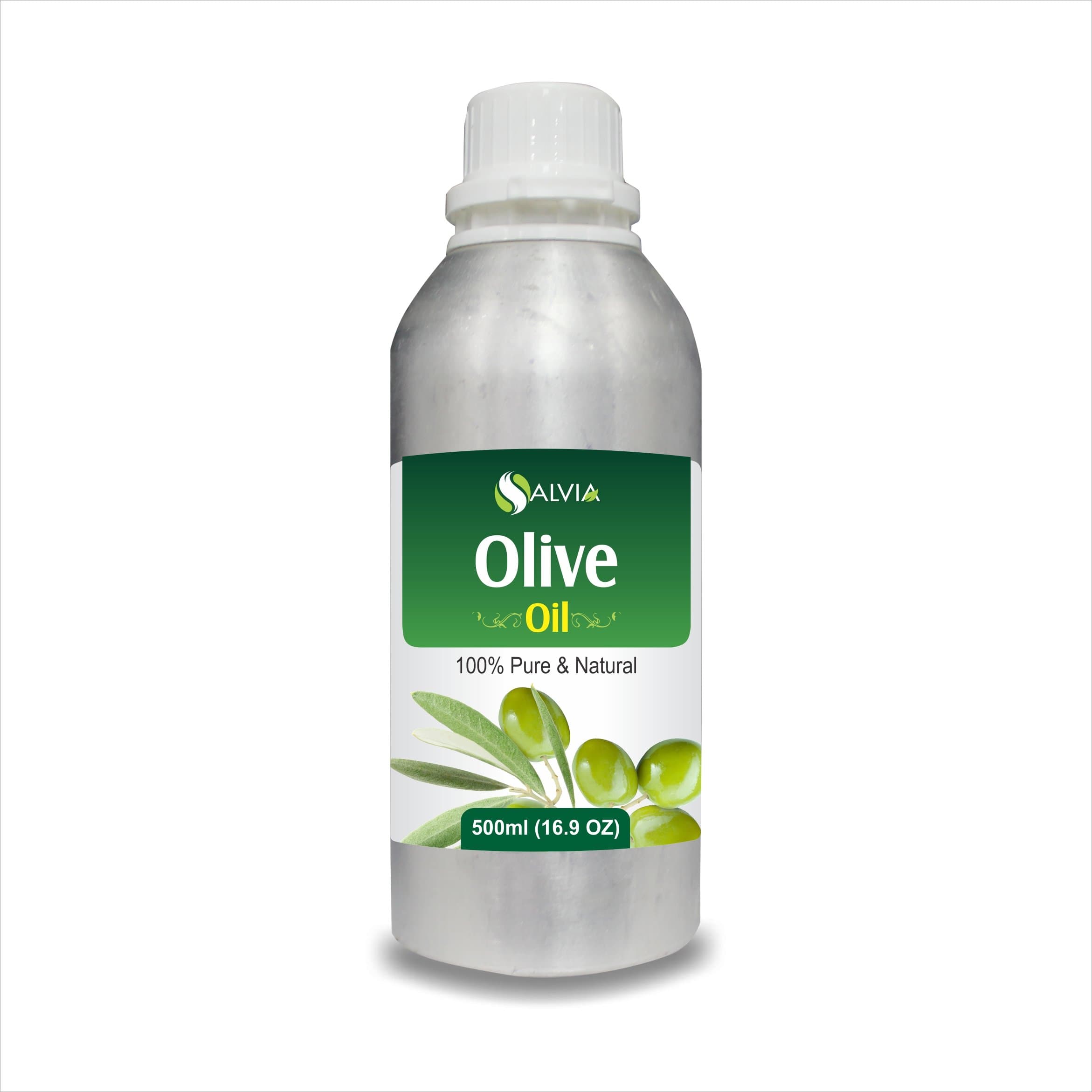 Salvia Natural Carrier Oils 500ml Olive Oil (Olea Europaea) Pure Natural Carrier Oil Cold Pressed Rejuvenates Skin, Promotes Hair Growth, Reduces Dark Spots, Acne, For Massage & More Salvia Natural Carrier Oils 500ml Olive Oil (Olea Europaea) Pure Natural Carrier Oil Cold Pressed Rejuvenates Skin, Promotes Hair Growth, Reduces Dark Spots, Acne, For Massage & More